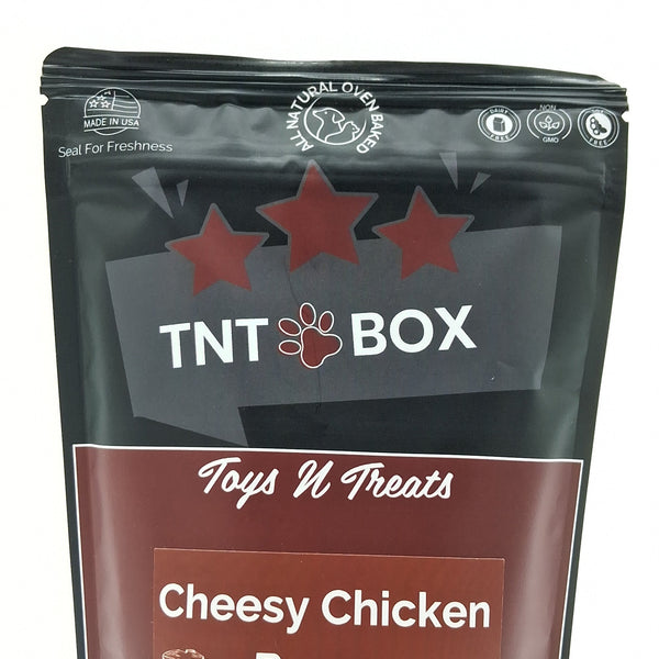 Cheesy Chicken Bones Dog Treats
